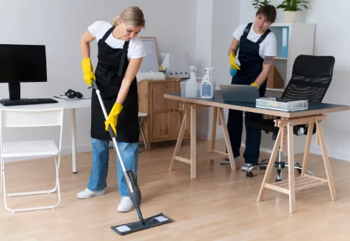 Nettoyage de bureau professionnel à Saint-Maurice-le-Girard